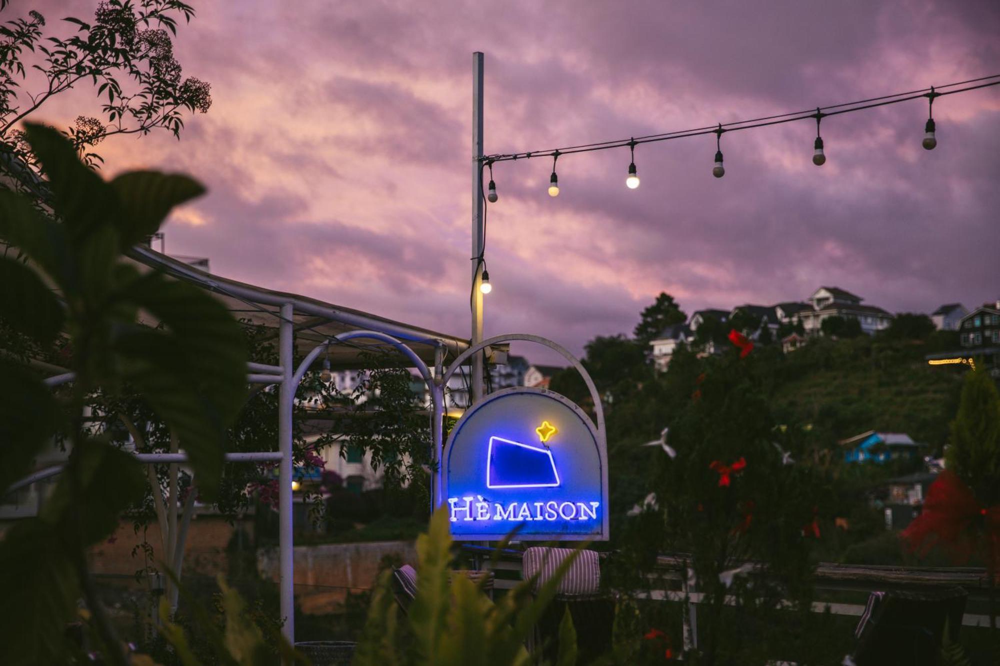 He Maison Boutique Stay & Cafe Dalat Exteriör bild